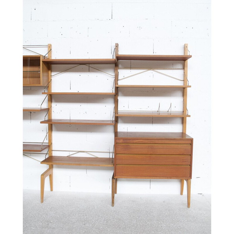 Vintage royal system modular shelf by Poul Cadovius 1958s