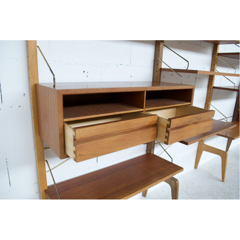 Vintage royal system modular shelf by Poul Cadovius 1958s