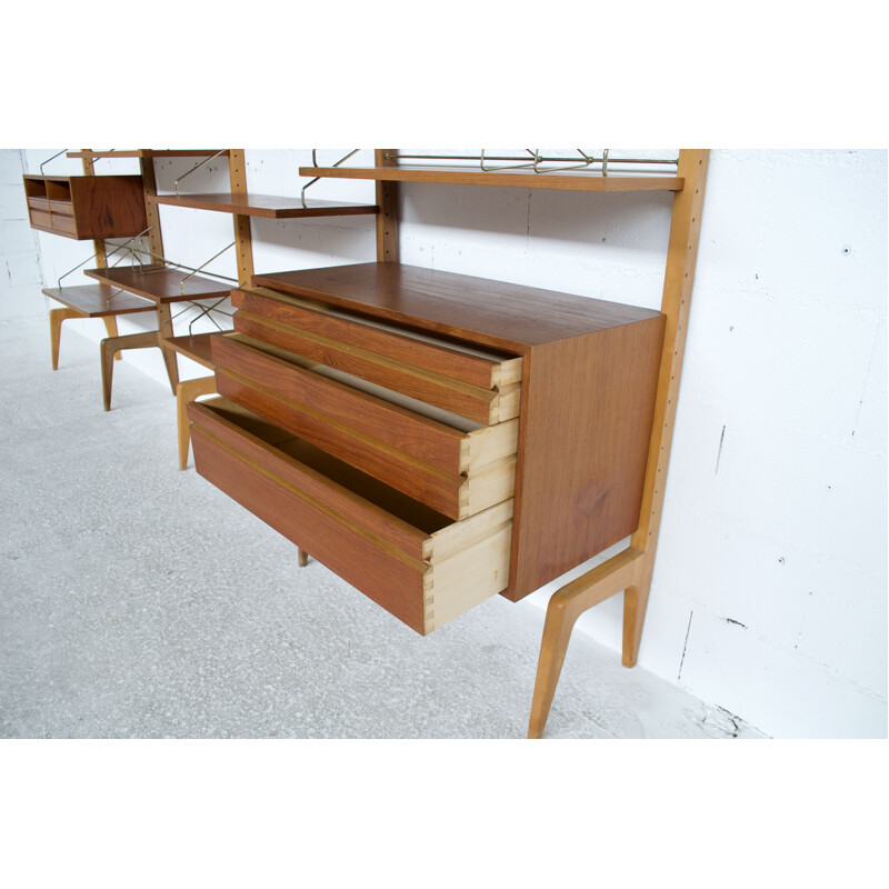 Vintage royal system modular shelf by Poul Cadovius 1958s