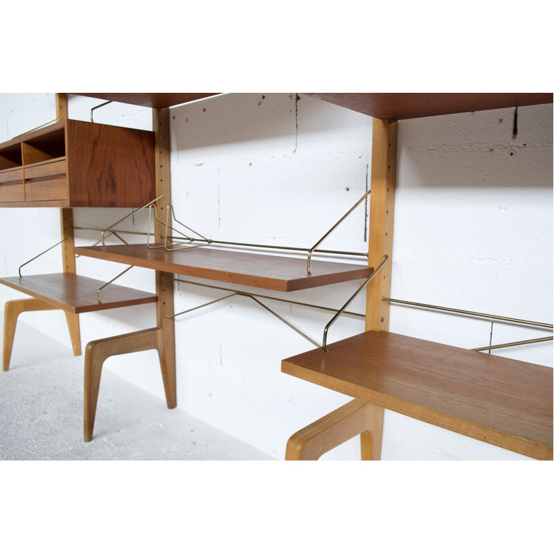 Vintage royal system modular shelf by Poul Cadovius 1958s