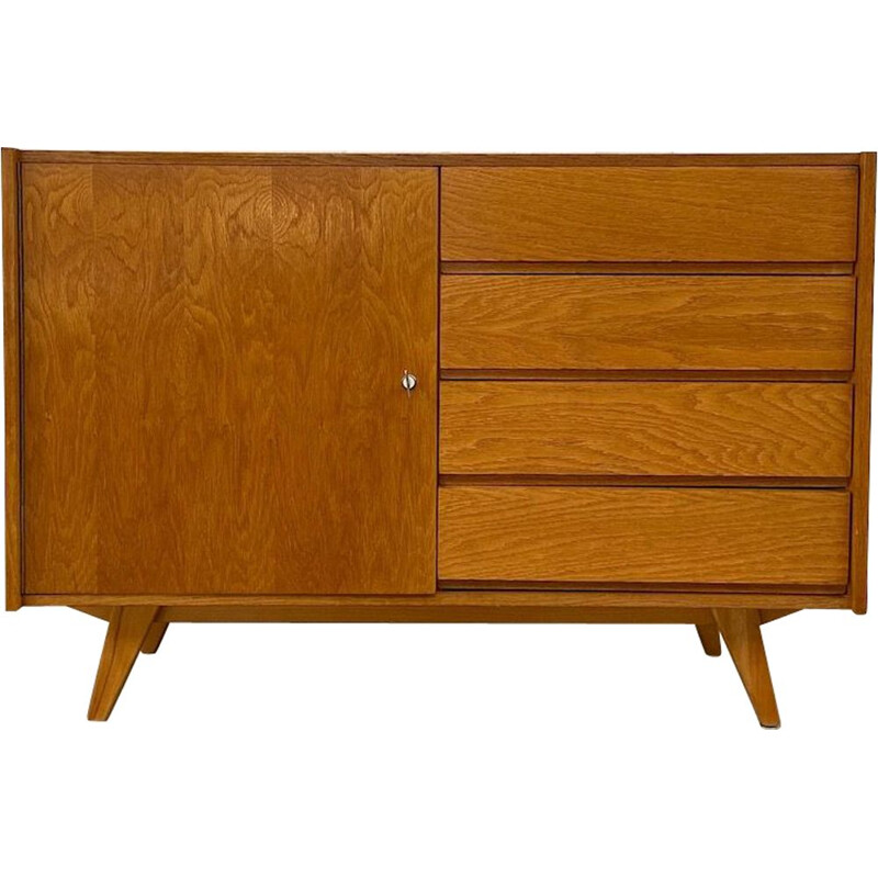 Vintage chest of drawers U-458 by J.Jiroutek 1960s