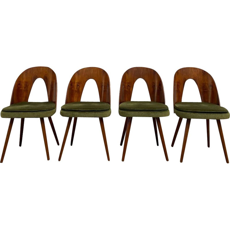 Set of 4 vintage chairs by A. Suman 1960s