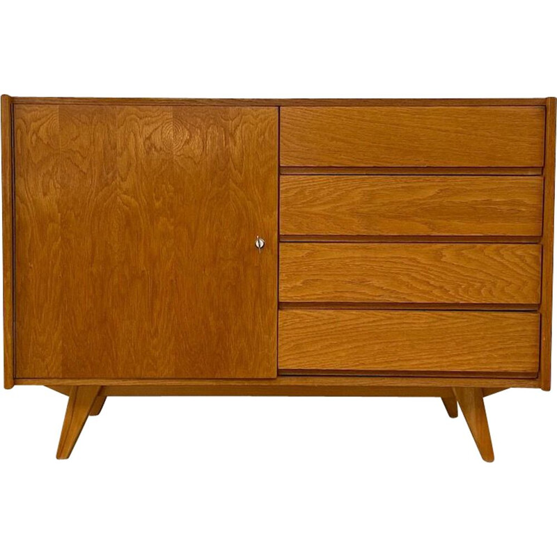 Vintage chest of drawers U-458 by J. Jiroutek 1960s