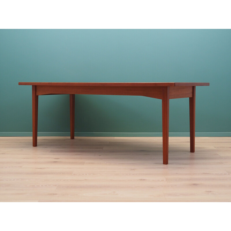 Vintage teak table by Bjerringbro Savværk Møbelfabrik Denmark 1960s