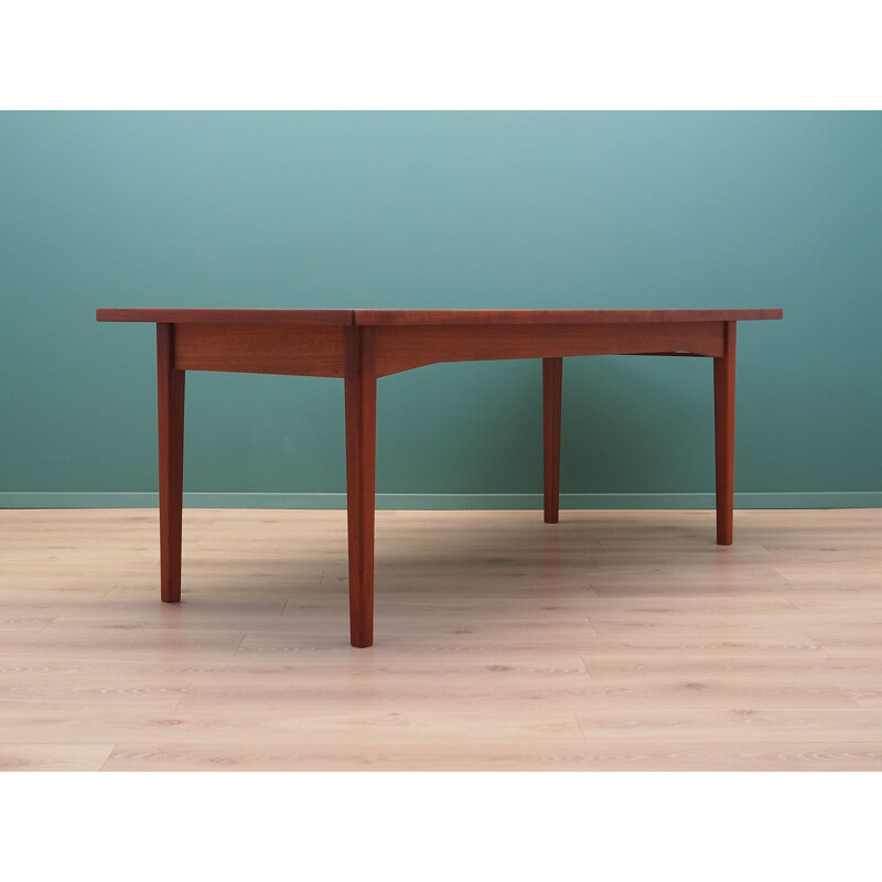 Vintage teak table by Bjerringbro Savværk Møbelfabrik Denmark 1960s