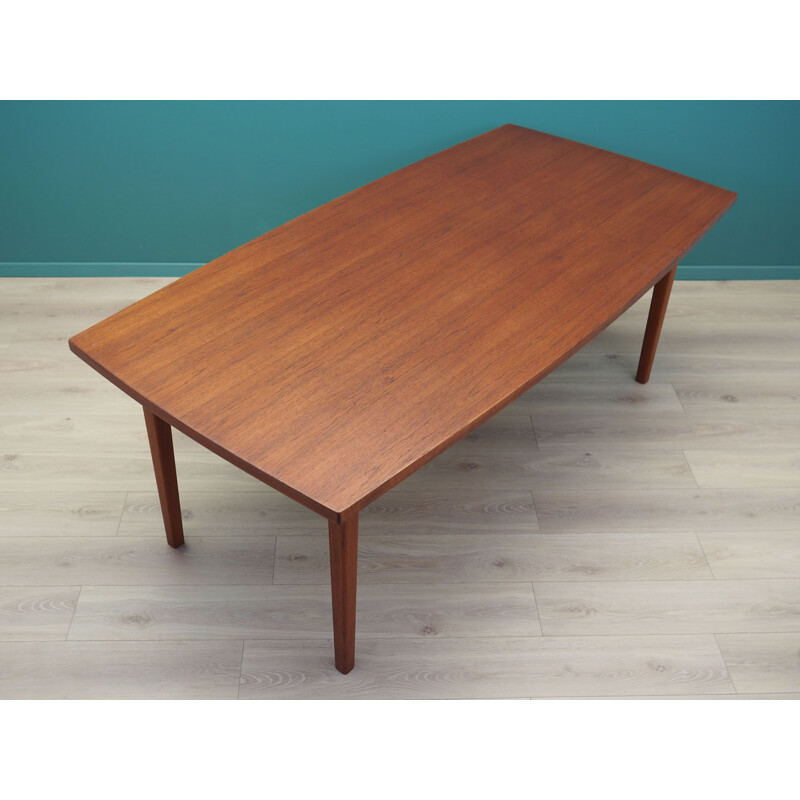 Vintage teak table by Bjerringbro Savværk Møbelfabrik Denmark 1960s