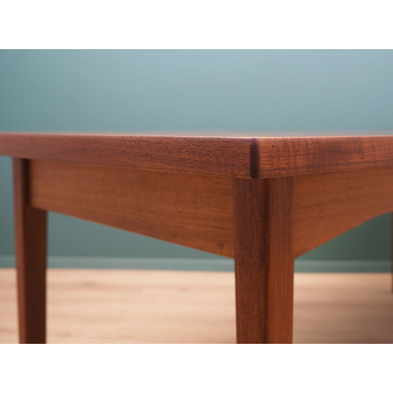 Vintage teak table by Bjerringbro Savværk Møbelfabrik Denmark 1960s