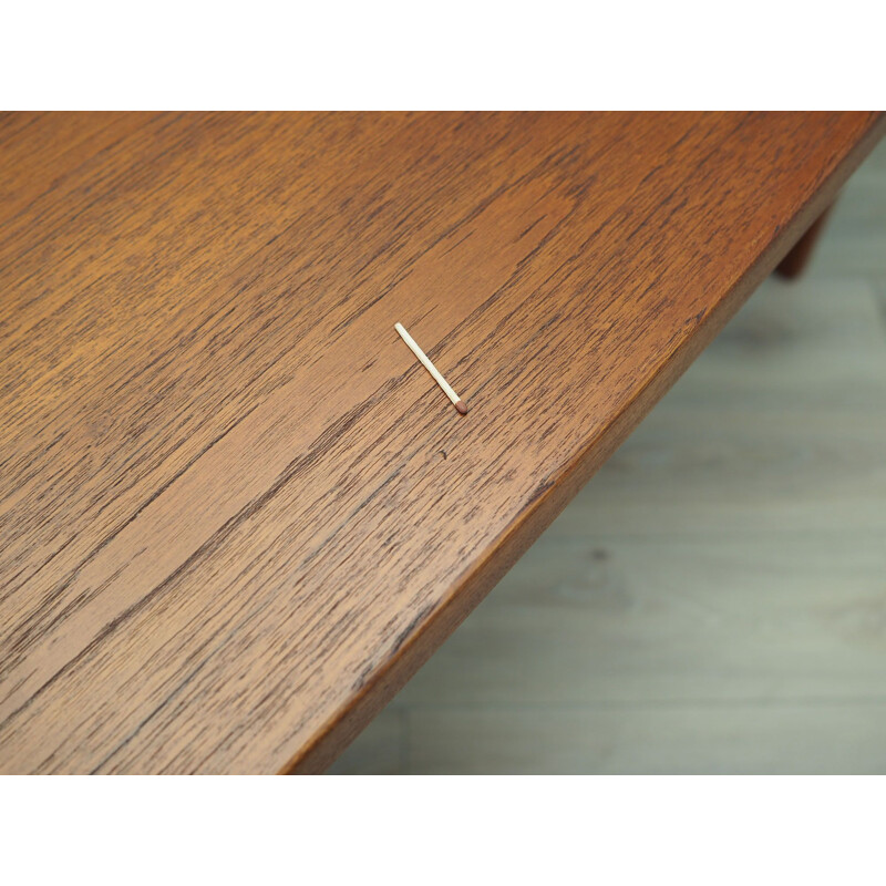 Vintage teak table by Bjerringbro Savværk Møbelfabrik Denmark 1960s