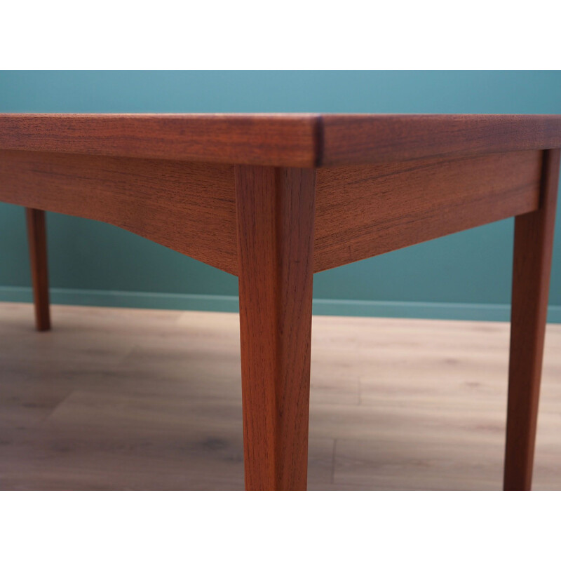 Vintage teak table by Bjerringbro Savværk Møbelfabrik Denmark 1960s