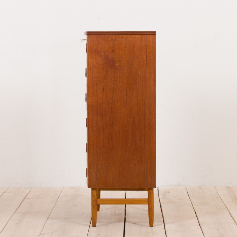 Mid century danish teak chest of drawers by Kai Kristiansen 1960s