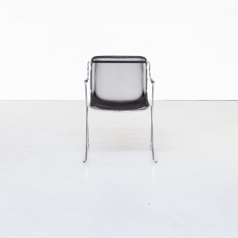 Conjunto de 4 cadeiras vintage de Charles Pollock Penelope para Castelli, 1982