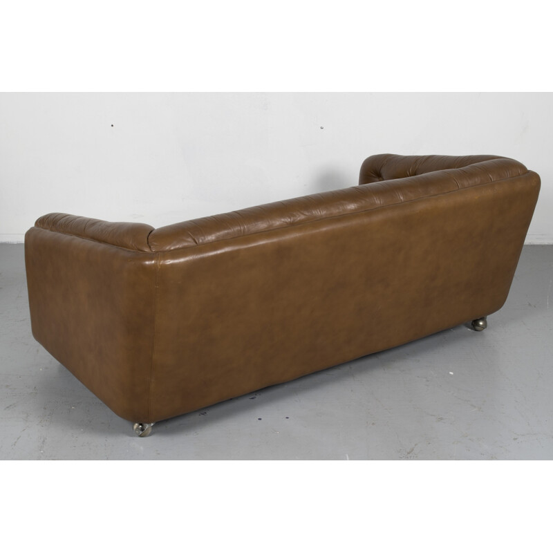 Canapé Artifort en cuir par Geoffrey HARCOURT - 1960