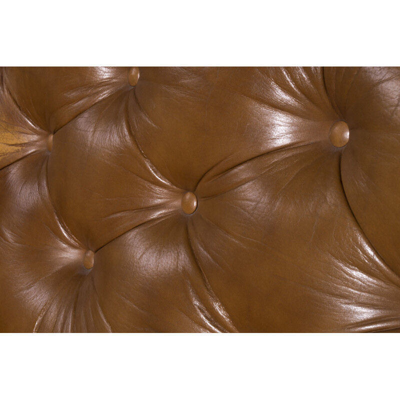 Artifort couch in leather, Geoffrey HARCOURT - 1960s