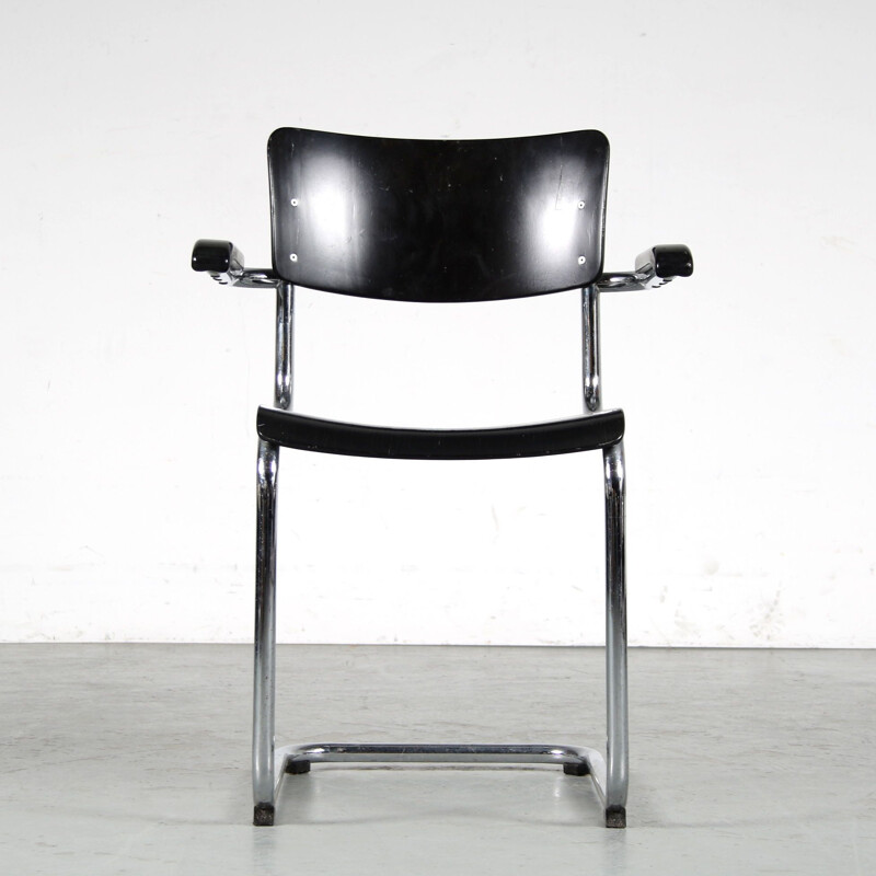 Mid century chair in Bauhaus style by Thonet Germany, 1950s