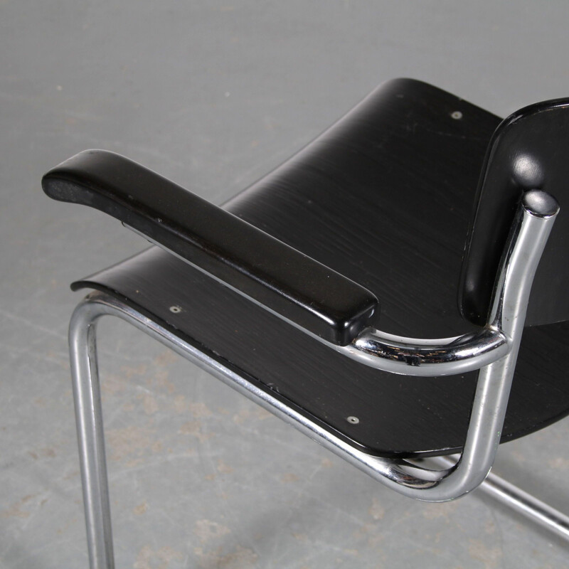 Chaise vintage en style Bauhaus par Thonet Allemagne,1950