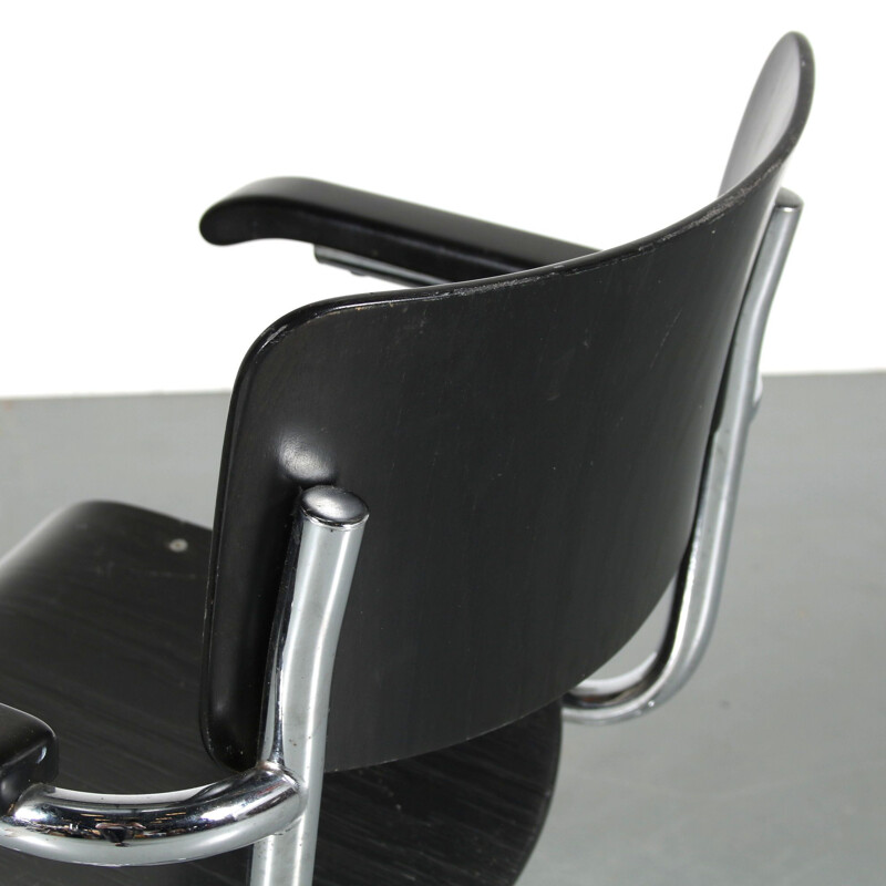 Mid century chair in Bauhaus style by Thonet Germany, 1950s