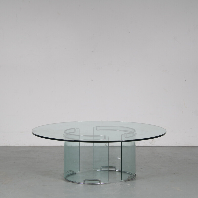 Vintage coffee table by Gallotti & Radice, Italy 1970s 