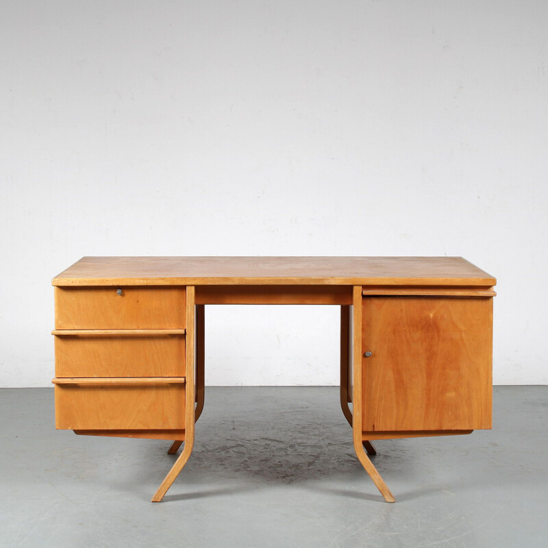 Vintage desk EB04  by Cees Braakman for Pastoe, Netherlands 1950s