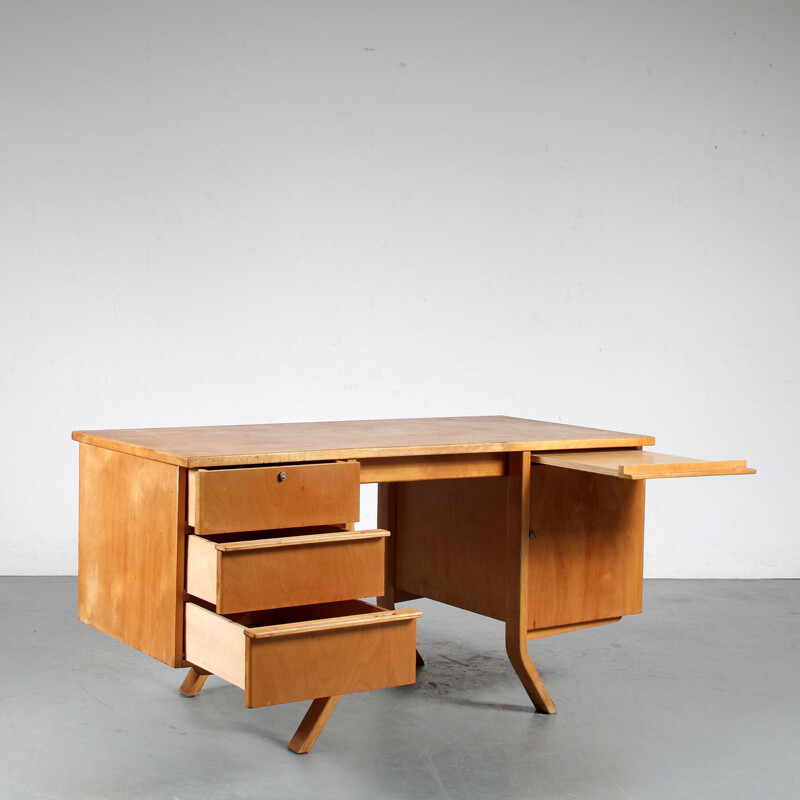 Vintage desk EB04  by Cees Braakman for Pastoe, Netherlands 1950s