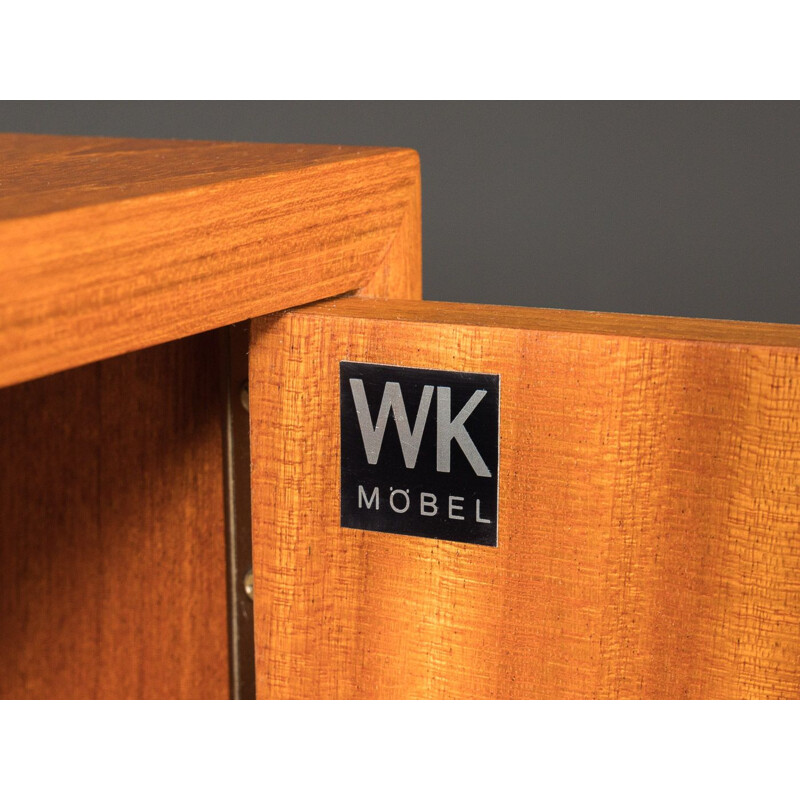 Vintage dresser WK Möbel in teak veneer 1960s 