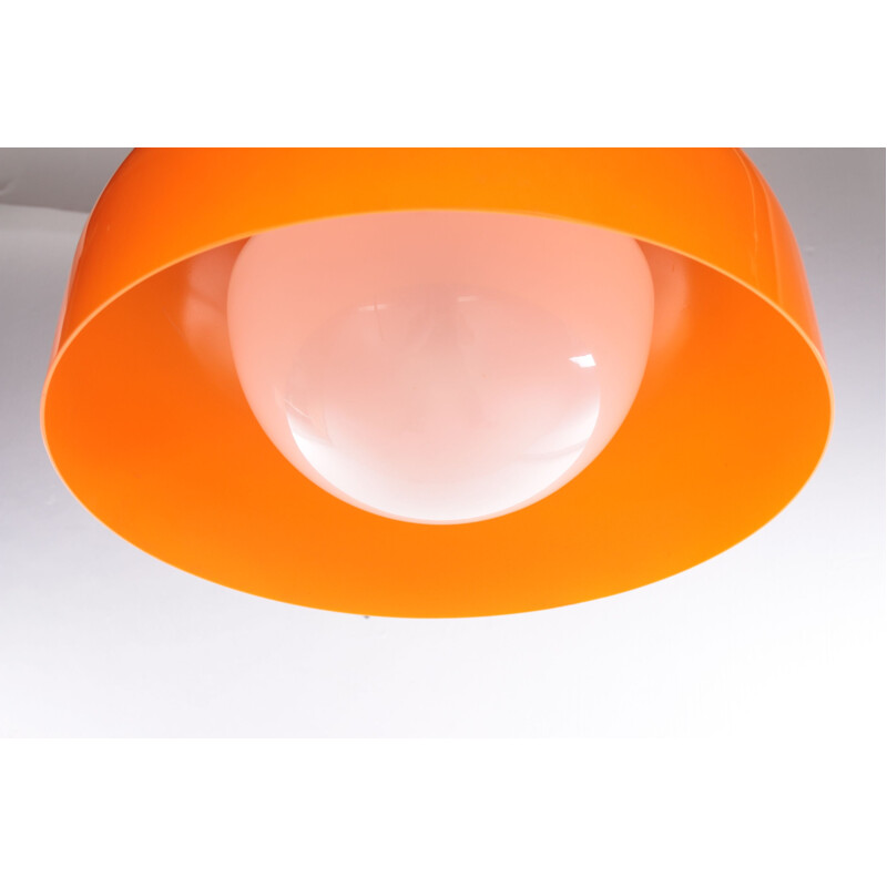 Large vintage pendant lamp by Luigi Massoni for Guzzini, Italy 1970