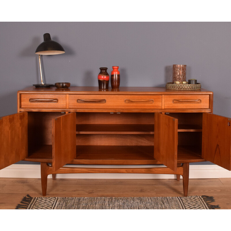 Vintage teak highboard by Victor Wilkins for G Plan 1960