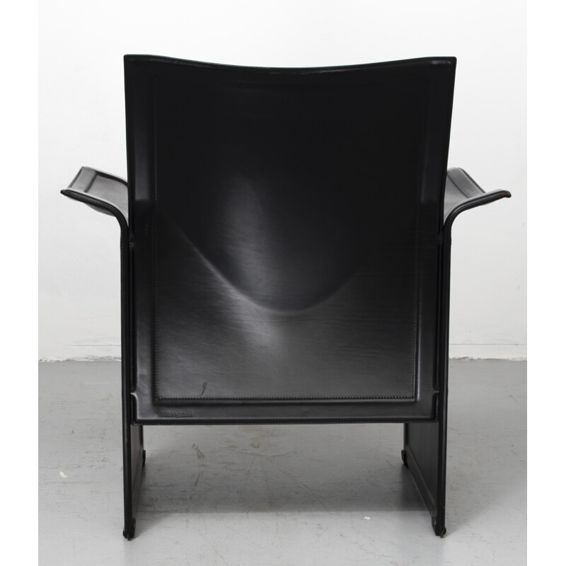 Suite d'un canapé Matteo Grassi et deux fauteuils assortis, Tito AGNOLI - 1980