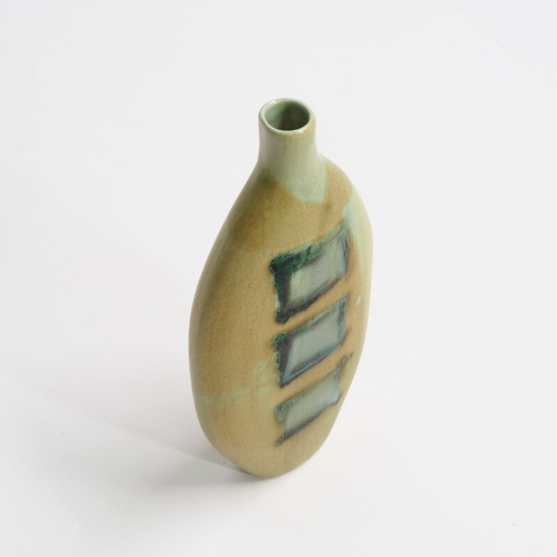 Vintage vase de Pirjo Nylander, Helsínquia Finlândia, década de 1960