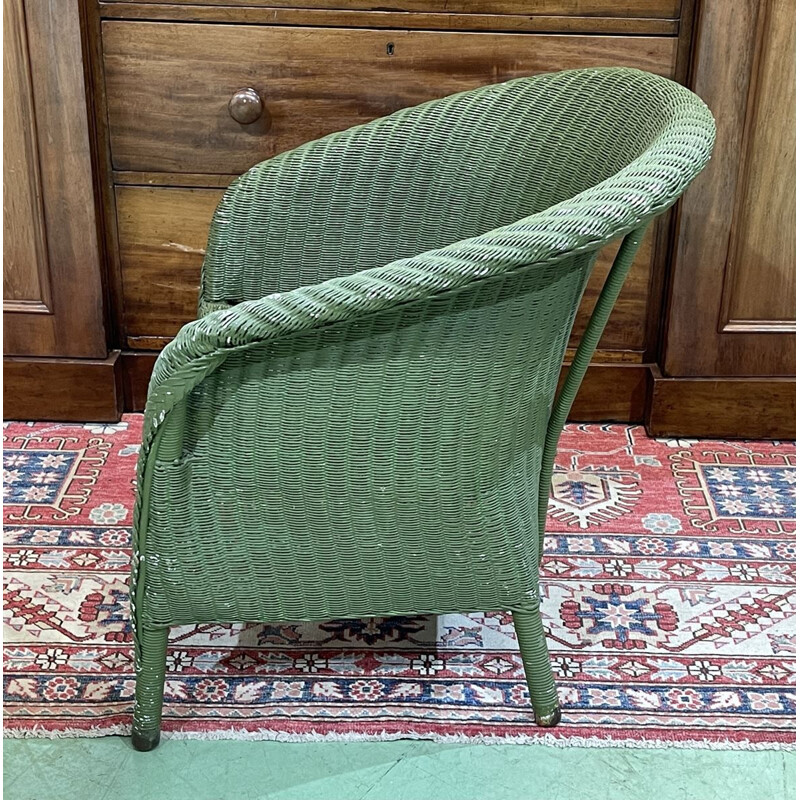 Vintage Lloyd Loom armchair 1930