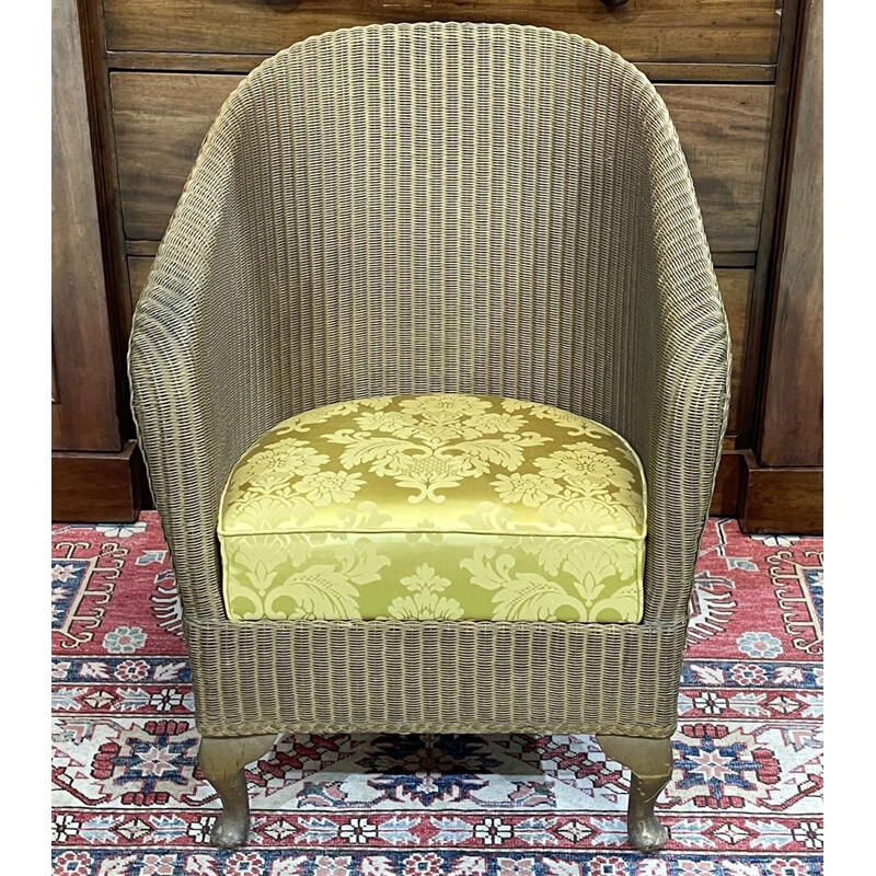 Vintage Lloyd loom armchair 1930