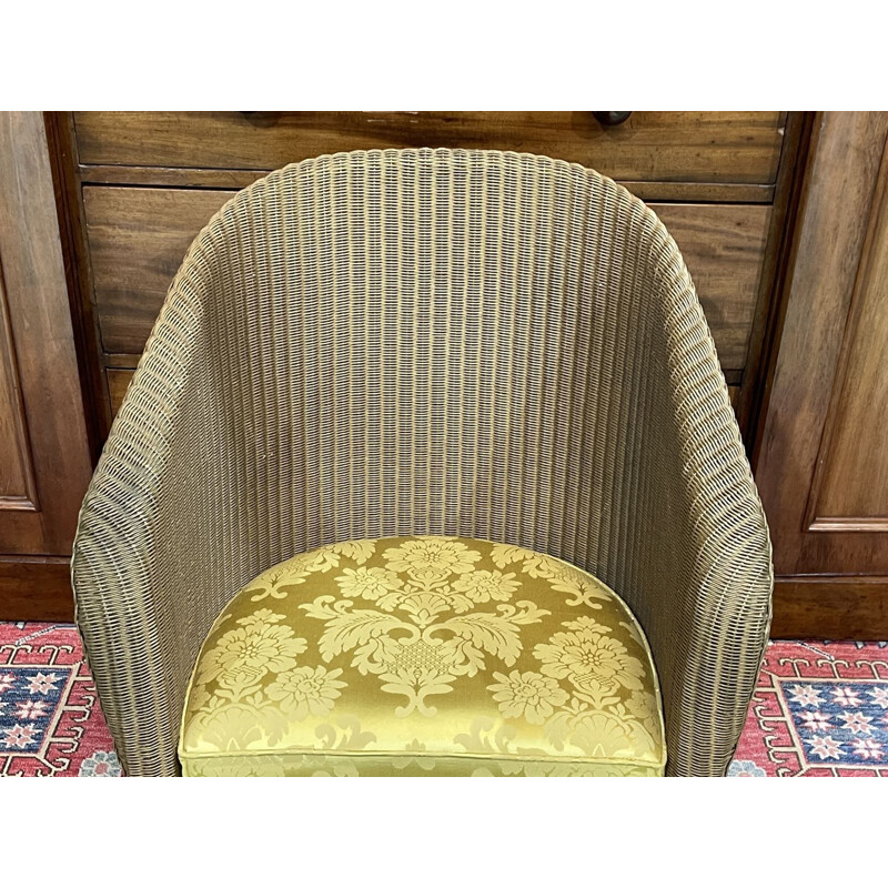 Vintage Lloyd loom armchair 1930