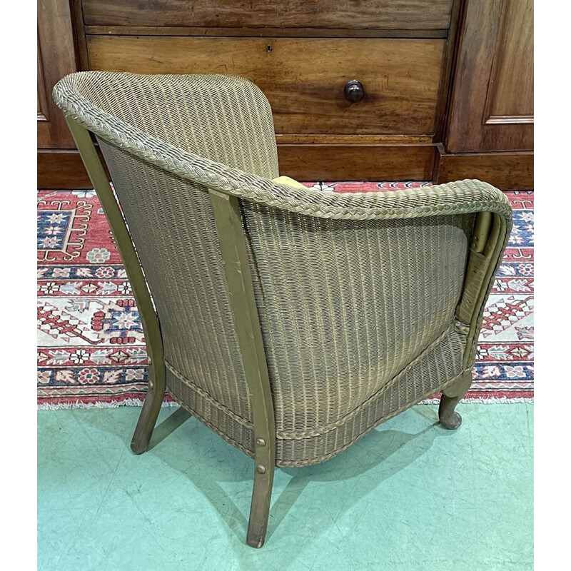 Vintage Lloyd loom armchair 1930