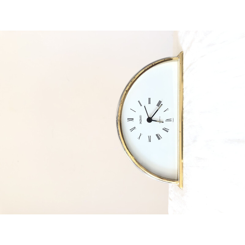 Vintage electronic quartz alarm clock Jaccard Paris 1960-1970