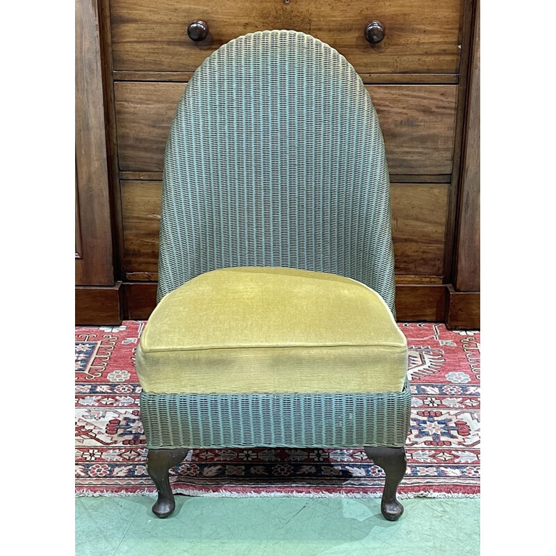 Vintage Lloyd Loom chair 1930s