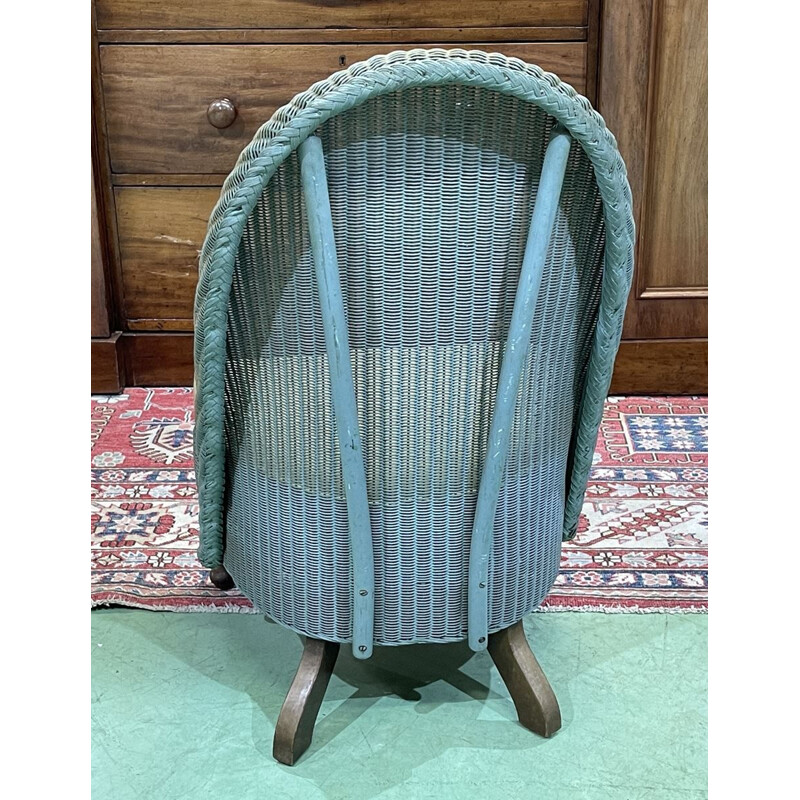 Vintage Lloyd Loom chair 1930s