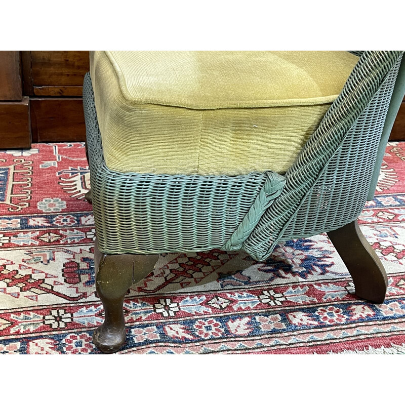 Vintage Lloyd Loom chair 1930s