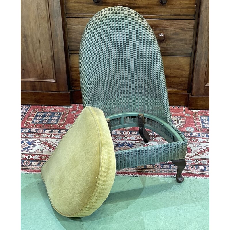 Vintage Lloyd Loom chair 1930s