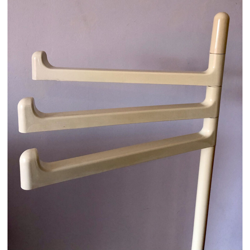 Vintage Italian towel rack by Makio Hasuike for Gedy 1970s