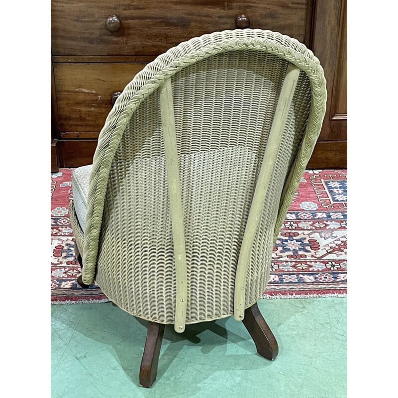 Vintage Lloyd Loom chair 1930