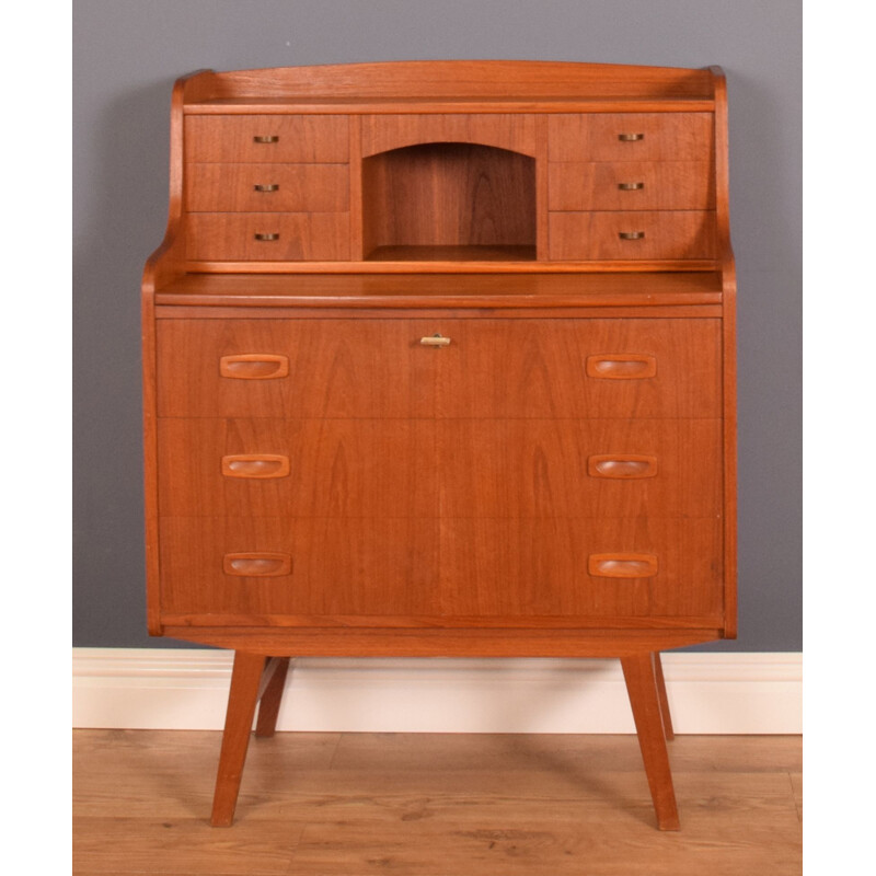 Bureau vintage danois en teck 1960