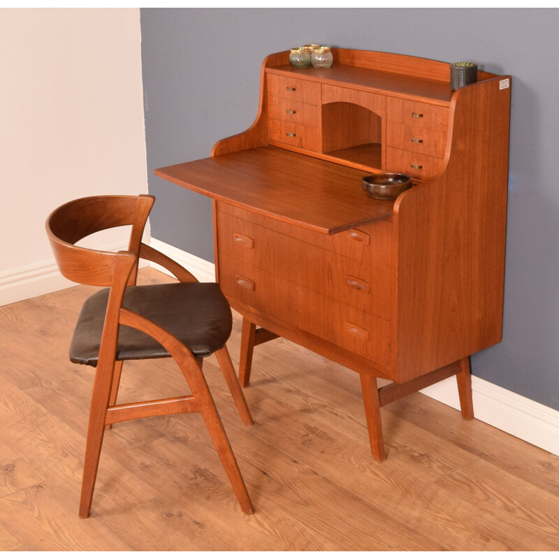 Bureau vintage danois en teck 1960