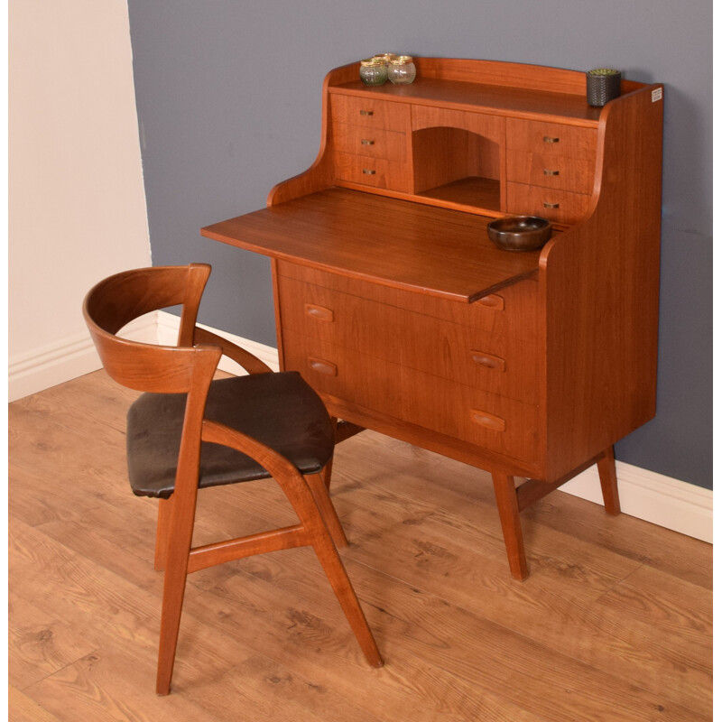 Vintage teak danish desk 1960s