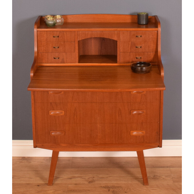 Vintage teak danish desk 1960s