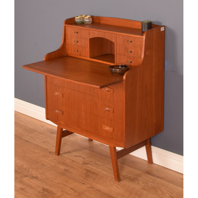 Bureau vintage danois en teck 1960