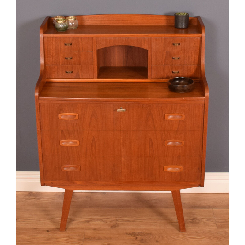 Vintage teak danish desk 1960s
