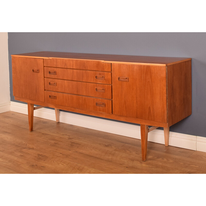 Vintage teak sideboard for Beautility, 1960s 