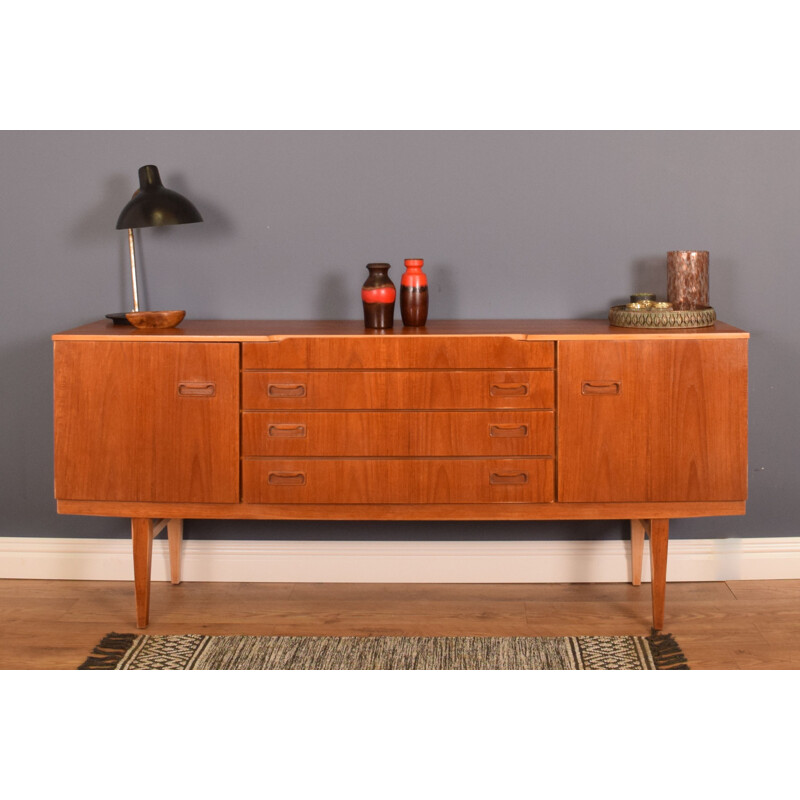 Vintage teak sideboard for Beautility, 1960s 