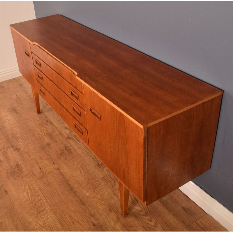 Vintage teak sideboard for Beautility, 1960s 