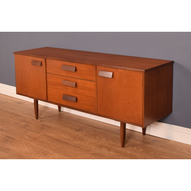 Mid century short teak sideboard for White & Newton, 1960s