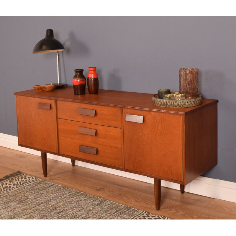 Mid century short teak sideboard for White & Newton, 1960s